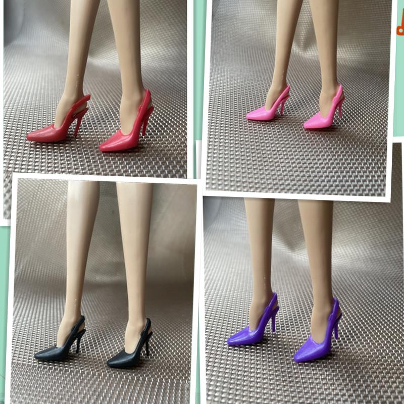 Princess Doll Shoes for 1/6 Dolls Fashion Female Doll High-heels Casual Shoes Dolls Accessories