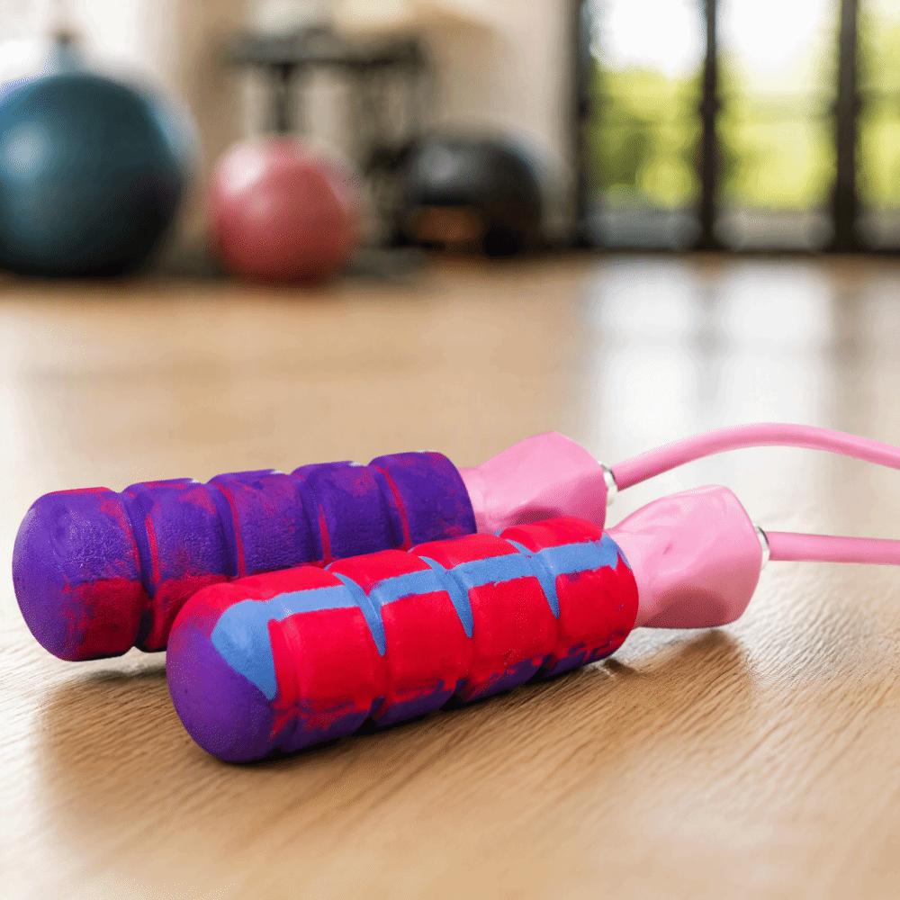 Cordless Design Weighted Jump Rope Weighted Handle Skipping Rope Cordless Jump Rope For Women