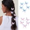 5PCS/set Butterfly Hairpin Cute Rave Styling Tools Hair Clips Girls Sweet Side Clips Bangs Clip Fashion Hair Accessories