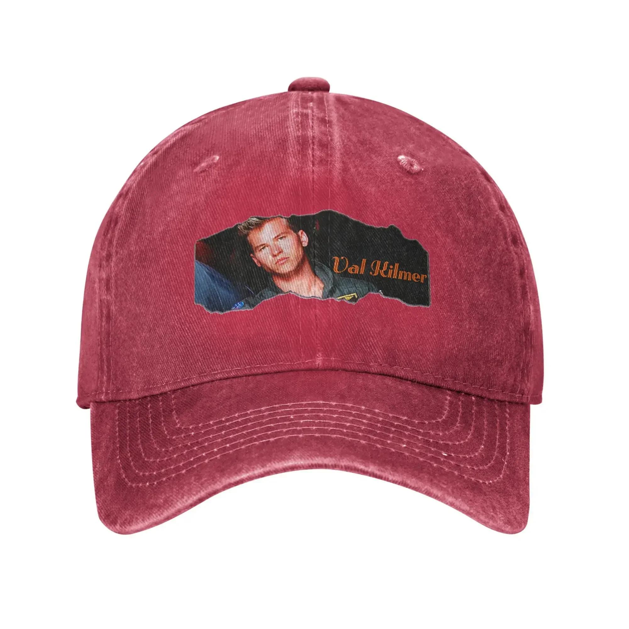 Val Kilmer Thanks For Memories 1959-2025 Unisex Style Baseball Cap Actor Distressed Washed Hats Cap Classic Outdoor Gift Sun Cap Adjustable