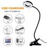LED Beauty Magnifier Lamp for Nails & Microblading - Flicker-Free, Dimmable, Eye Protection, Three-Color Options