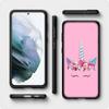 For iPhone 16 15 X XR Samsung Galaxy S24 S23 Plus Xiaomi Redmi Note 13 12 11 Pro Max 9 10 14 OPPO Huawei Cover Unicorn Rainbow Horse Anime Phone Case