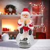 Christmas Singing Santa Toy Christmas Ornament with Music Gifts Christmas Santa Doll for Kids New Year Living Room Shelf Home