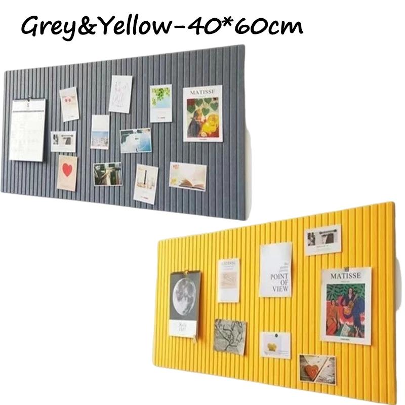 Filz Wandaufkleber Schularbeiten Ausstellung Pinnwand Büro Fotowand Heim Wohnzimmer TV Hintergrundwand Dekoration
