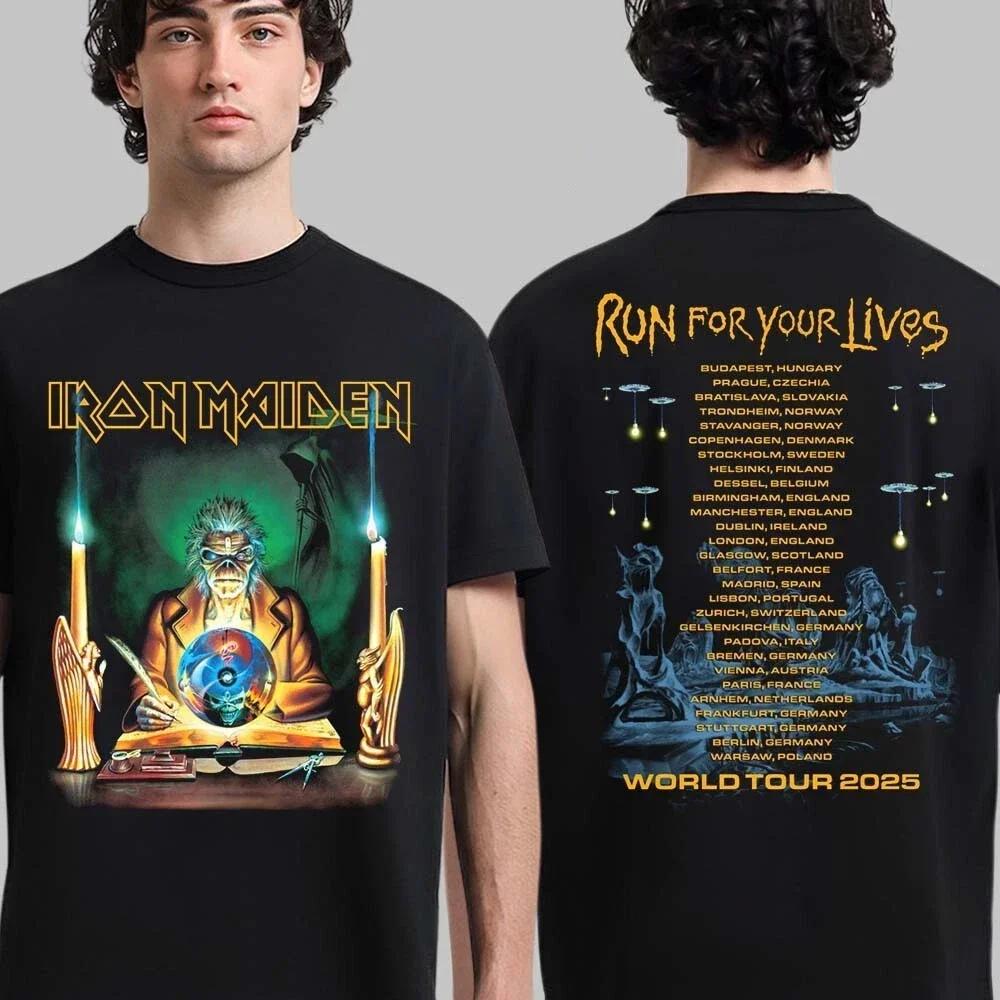 Run for Your Lives Rockband Fans T-Shirt Mode Cool Rundhals Kurzarm T-Shirts Locker Atmungsaktiv Bequeme Kleidung Für Männer