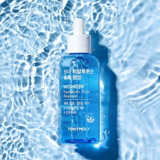 Tonymoly Wonder Hyaluronic Acid Chok Chok Ampoule 100ml Hydrating Facial Serum