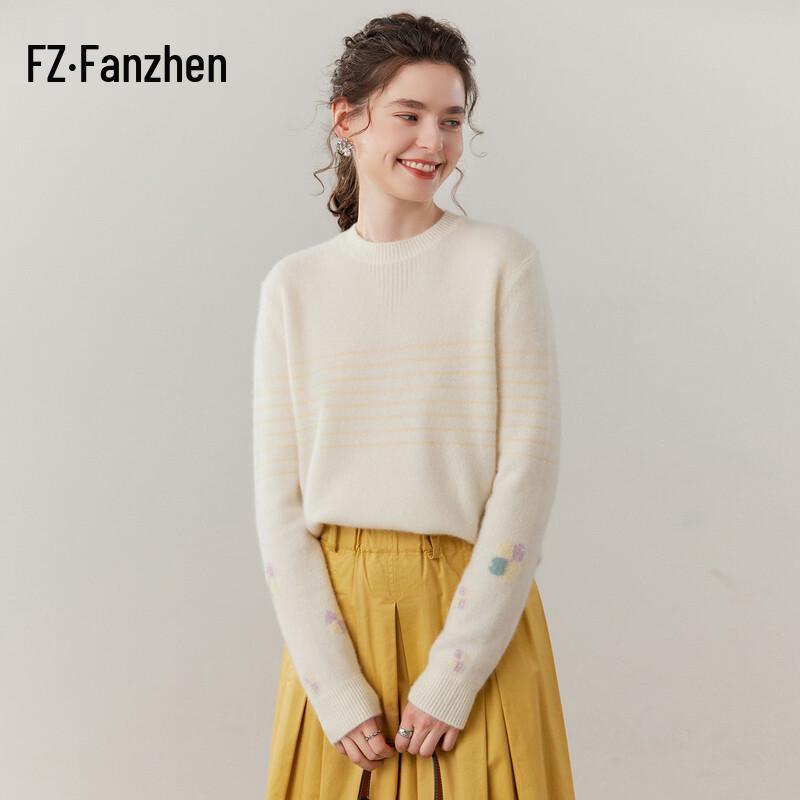 

Женский утолщенный свитер из кашемировой смеси Fan Zhen M