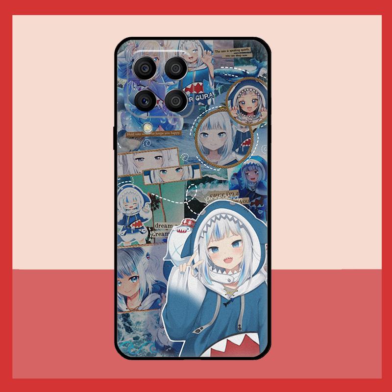 Gawr Gura Hololive Girl Case For Samsung Galaxy M11 M31 M14 M34 M54 M12 M32 M52 M15 M13 M06 M16 M36 M56 M53 M35 M55