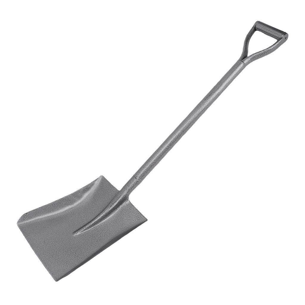 100CM Digging Shovel Manganese Steel Flat Head Short D Handle Shovel for Outdoor Work Gardening Planting