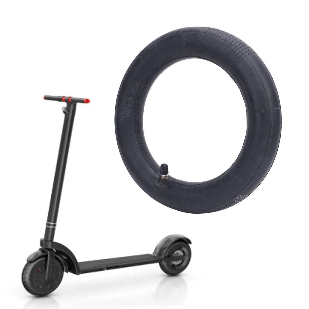 10x2 Scooter Inflatable Inner Tube Rubber Inner Tube Replacement with Straight Valve for 10 Inch Ele