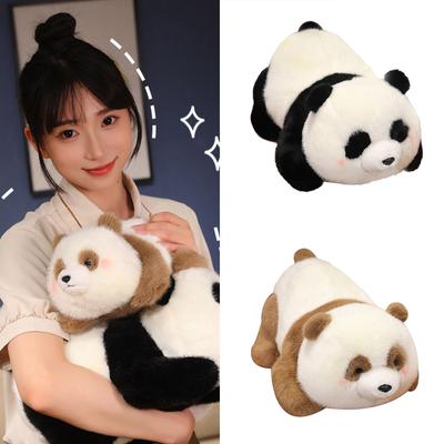 Fashionable Panda Stuffed Toy Pillow Soft Panda Plush Pillow Toy Cushions for Snuggling and Decoration Present