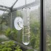Pluviometru cu Ventuză, Instrument Rezistent la Vreme pentru Măsurarea Precipitațiilor, Pluviometru Transparent cu Instalare Ușoară pentru Utilizare în Grădină Balcon