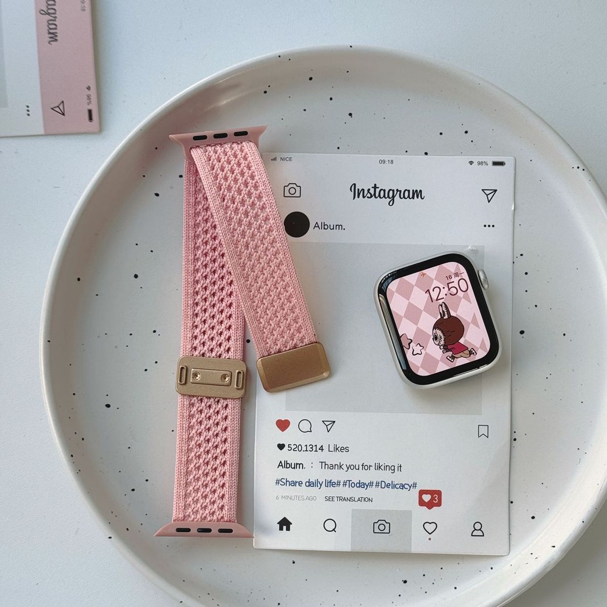 

Watch Strap for Apple Watch 10 Ultra-Double Loop Woven Breathable Nylon Watch Band Magnetic Buckle for iWatch 10/9/8/7/6/5/4/3/2/1/SE/Ultra2 49mm 45mm 38mm [iwatch1/2/3]