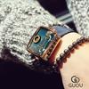 Guou Brand Woman Fashion Square Dial Analog Wristwatch Waterproof Quartz Lady Watch Calendar personality Sports Wrist Watche