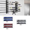 6-Rod Fishing Rod Holders Wall-mounted Horizontal Rod Stand Fishing Accessories
