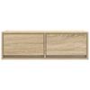 TV Cabinets (2 pcs) Sonoma Oak 80 x 31 x 25.5 cm Particleboard