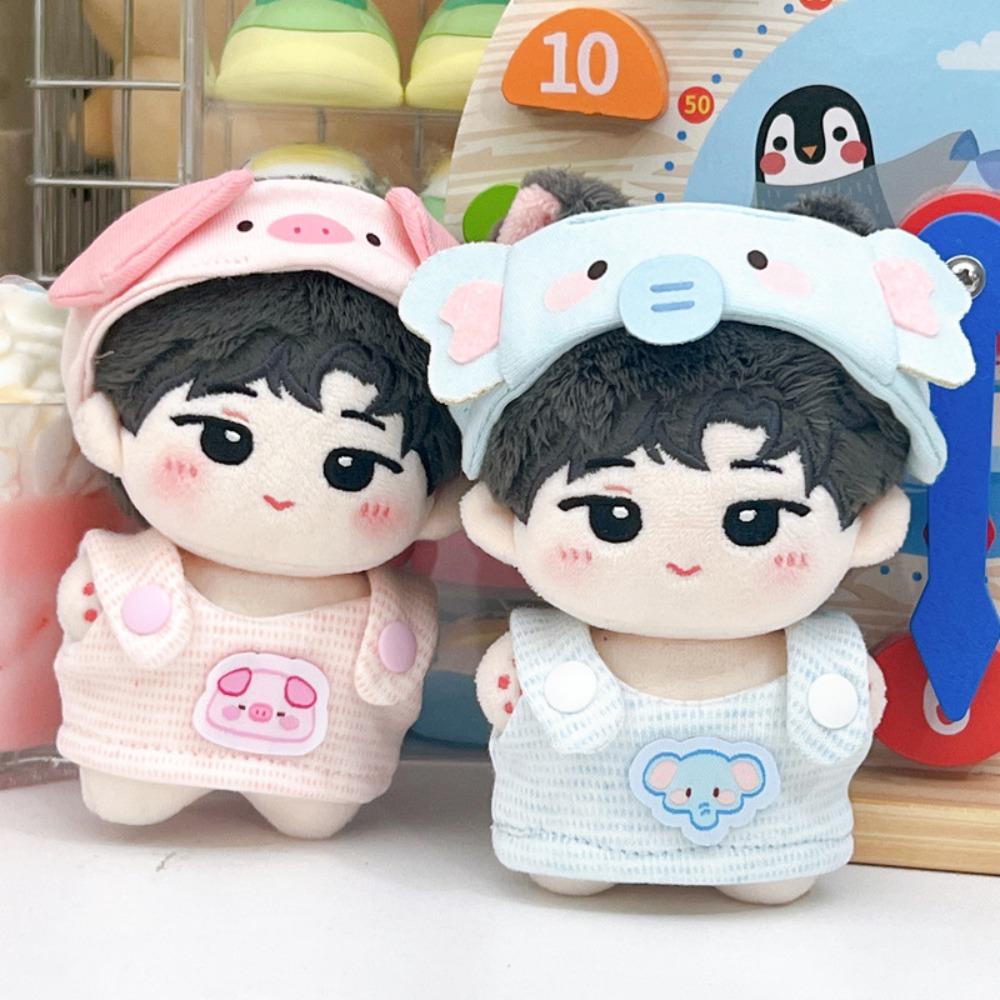 Strap Dress Doll Clothes Outfit Lion Doll Dress Up Set 10cm Cotton Doll Clothes  Doll Accessories