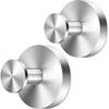 Suction Cup Hooks for Shower, Bathroom, Glass Window, Hanging Loofah, Towels, Coats, Robes, Kitchen and Door Hanger, Heavy-Duty Metal Hooks,