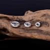 S925 Sterling Silver Six-Character Mantra Spacer Beads for DIY Tibetan Style Bracelets