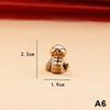 [PLUM]Brass Zodiac Figurines Zodiac Horse Desk Ornament Animals Statue Collectible Car Interior Desk & Home Decor Perfect Gift