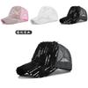 Trendy Tassel Outdoor Sun Hat Unisex Cotton Baseball Cap Korean Style Mesh Duck Tongue Cap