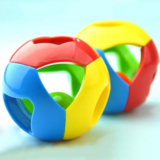 Funny Baby Grasping Rattles Ball Kids Jingle Bell Educational Intellectual Toy