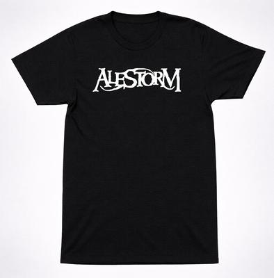 Maglietta con Logo Classico Alestorm | Maglietta della Band Pirate Metal | Maglietta Folk Power Metal