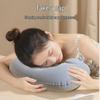 Inflatable U-Shape Travel Neck Pillow - Portable Airplane, Train, Car Support Pillow