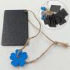 Small Blackboard Welcome Sign for Decorative Use 10Pcs DIY Wood Hanging Plaques