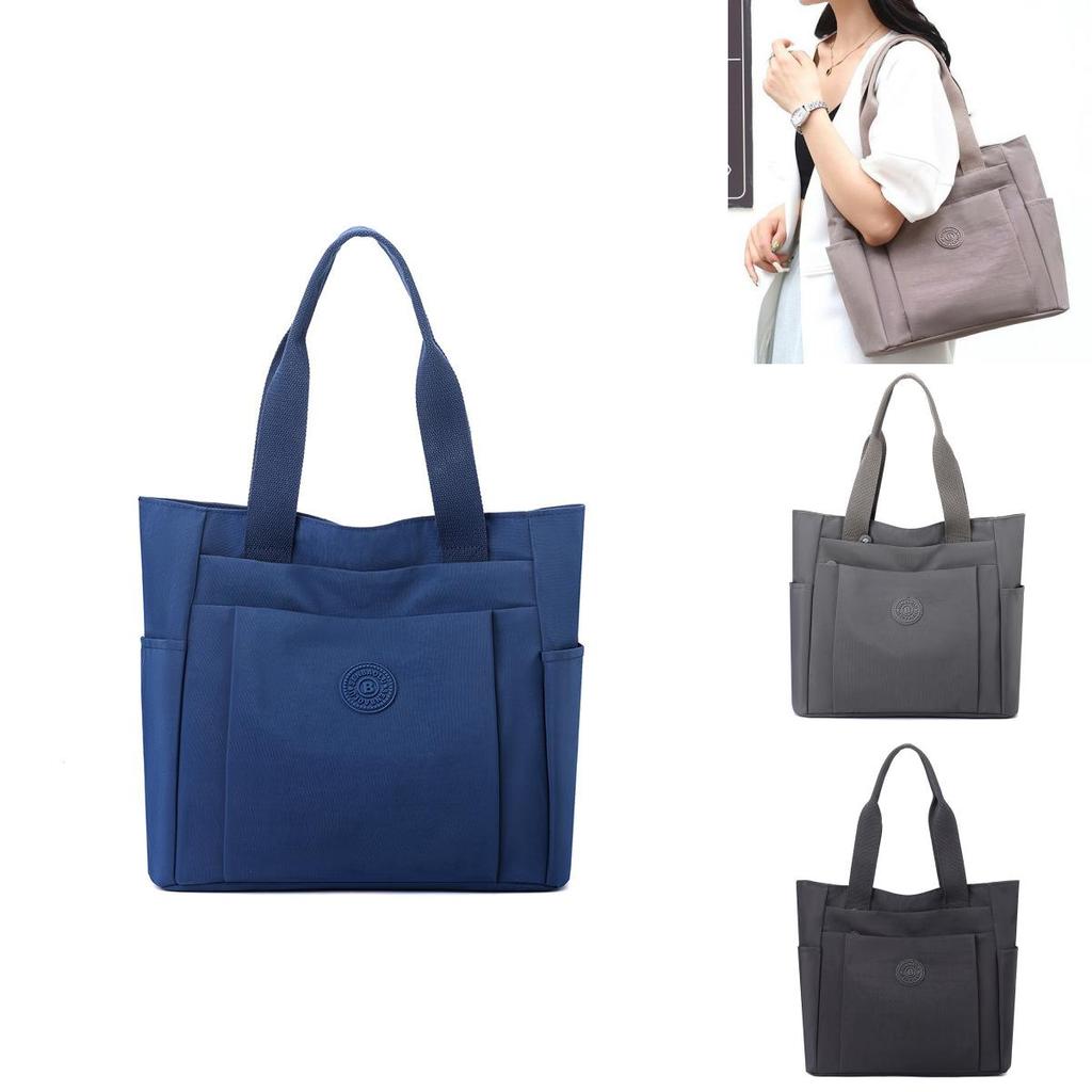 Simple Solid Color Large Capacity Women Casual Tote Bag For Women