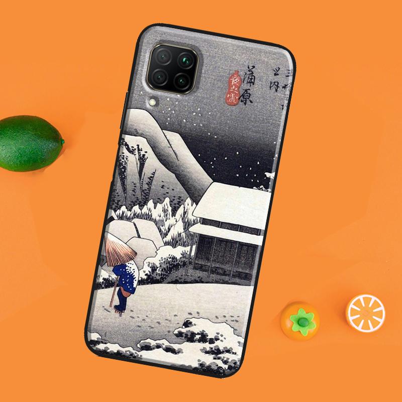 Japanese Style Ukiyo-e Art For Honor 50 Case 8X 9X 10i Cover For Huawei Nova 5T P Smart 2021 P20 P30 P40 Lite Pro