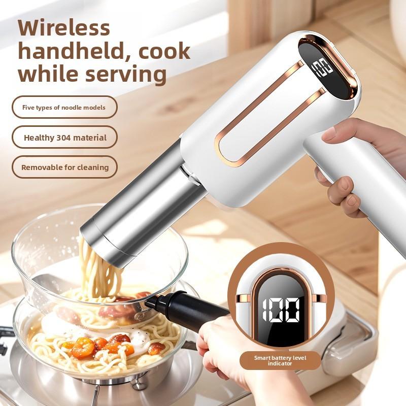 Automatic Handheld Noodle Maker With Abs Body For Home Use And Diy Cooking