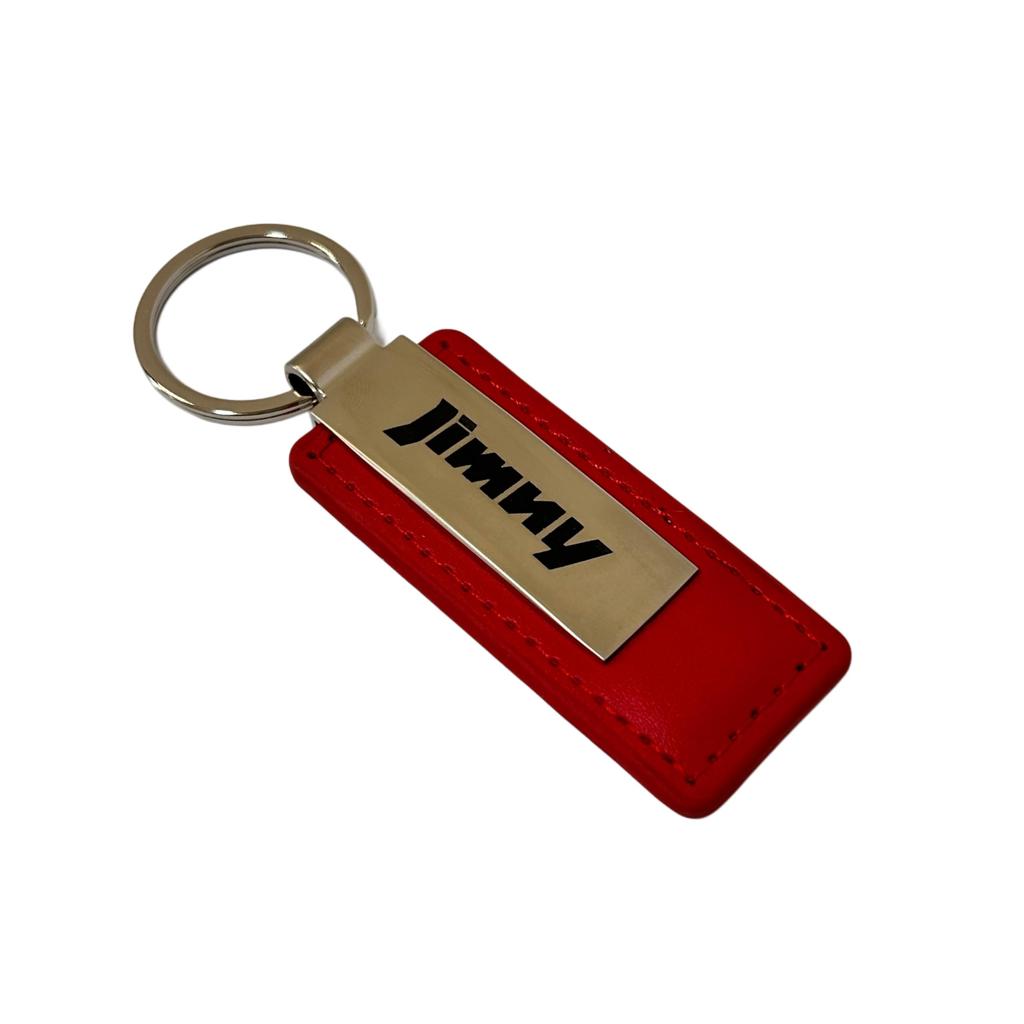 Keychain One Jimny Sai Type Genuine Jimny Logo Emblem Red Metal Custom Suzuki Sierra Nomad Keychain, Version, Red, 2, Leather, Keychain, Accessory,