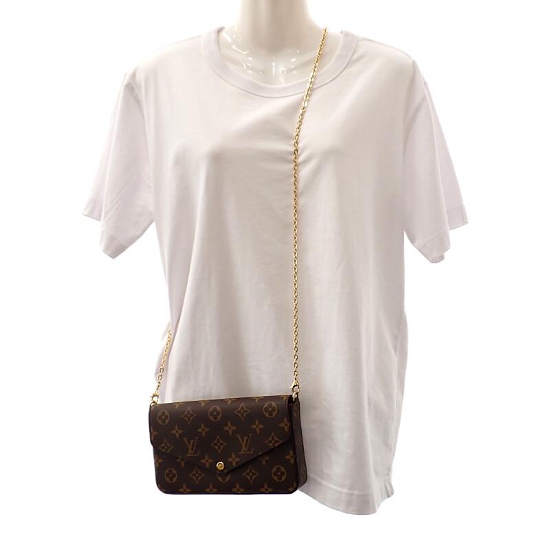 LOUIS VUITTON  M81896 Monogram Shoulder Bag Fuchsia Women