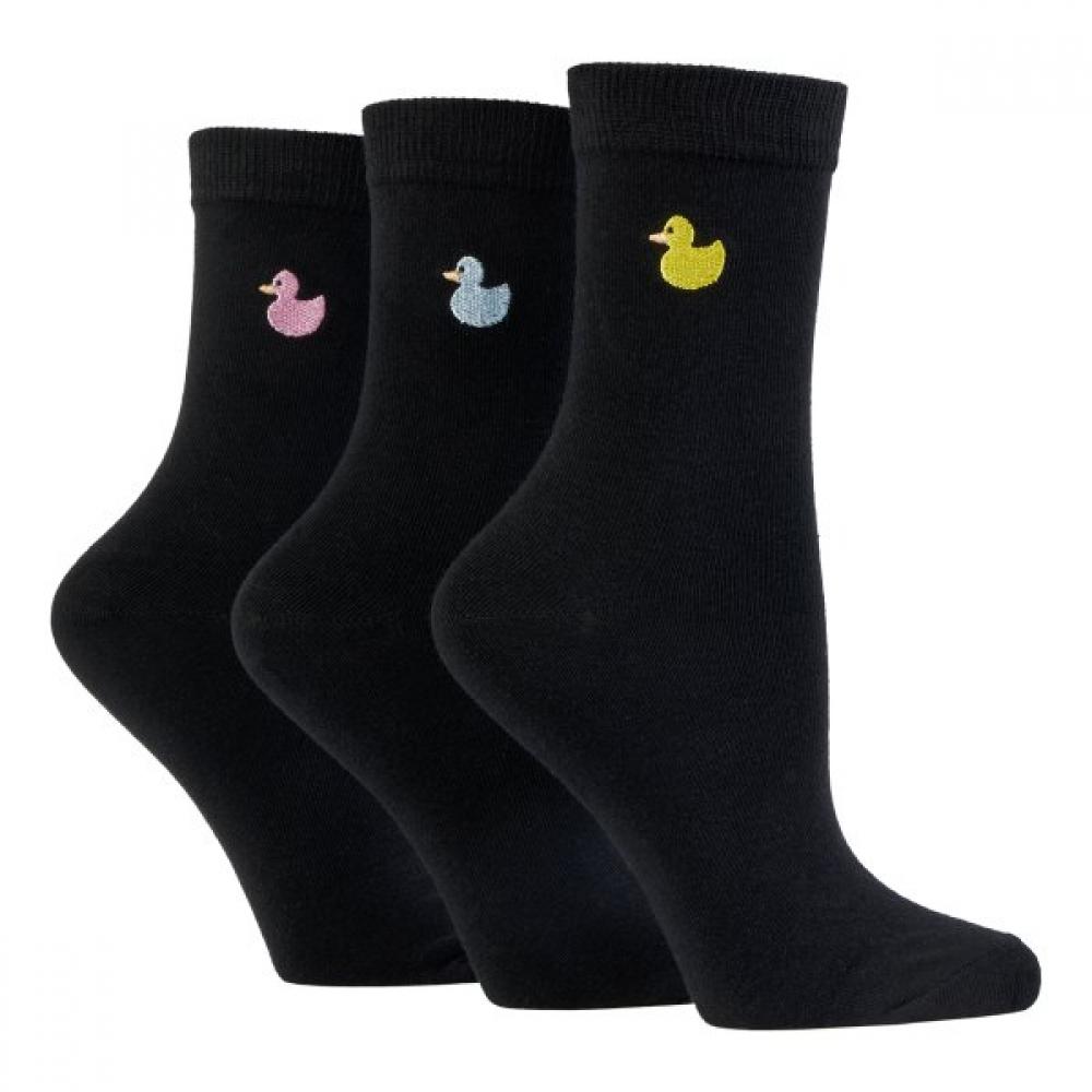 Sock Shop Women S Duck Embroidered SockS Set Duck
