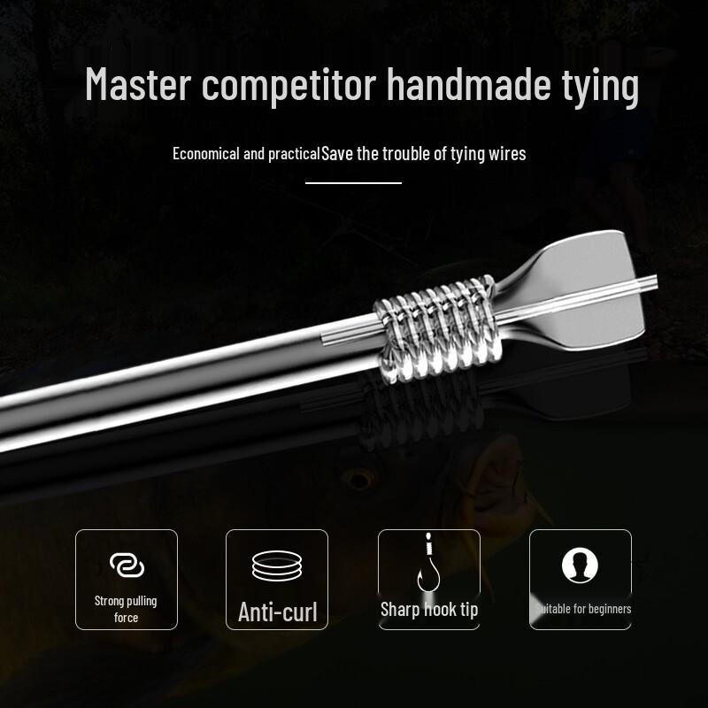 Fishing King Pre-Tied Double Hook Leader Set