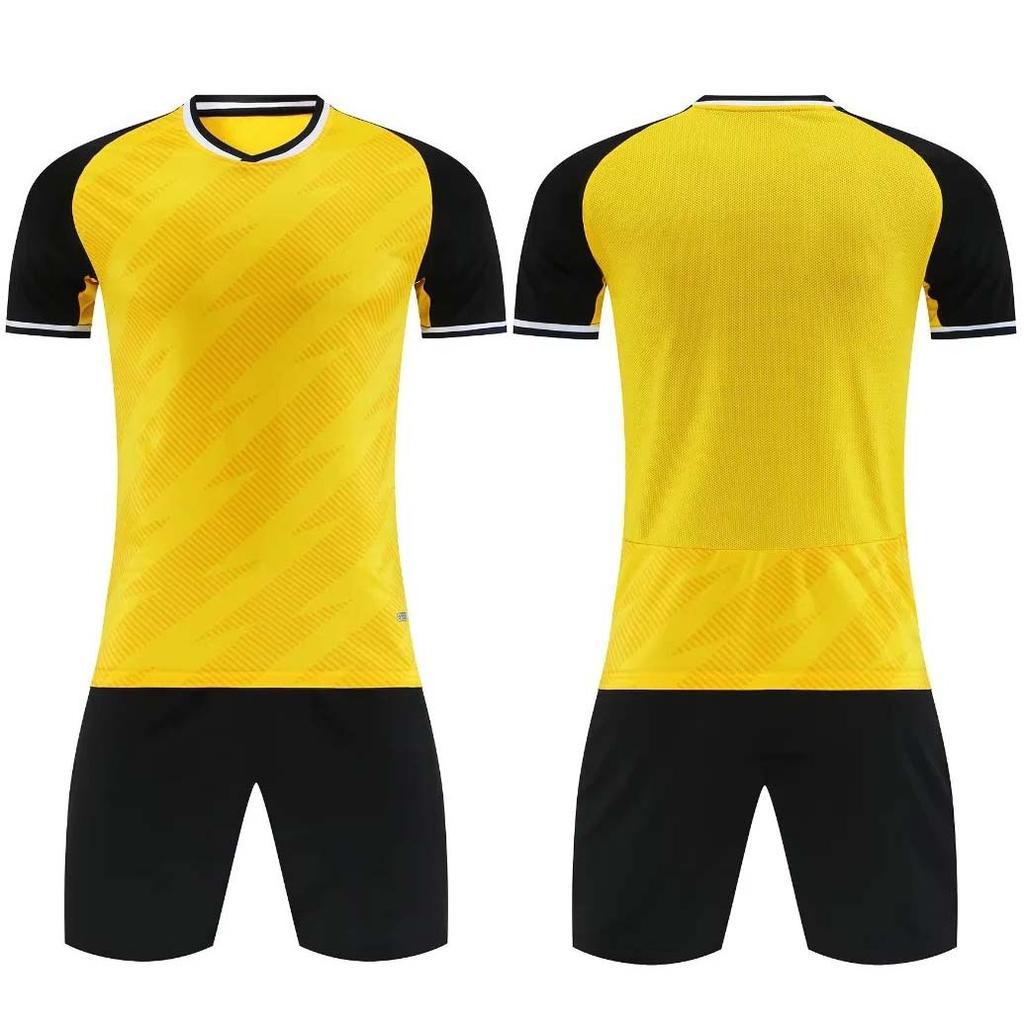 Spot wholesale 2026 new children's football jersey, short-sleeved training jersey, primary school football jersey printing number