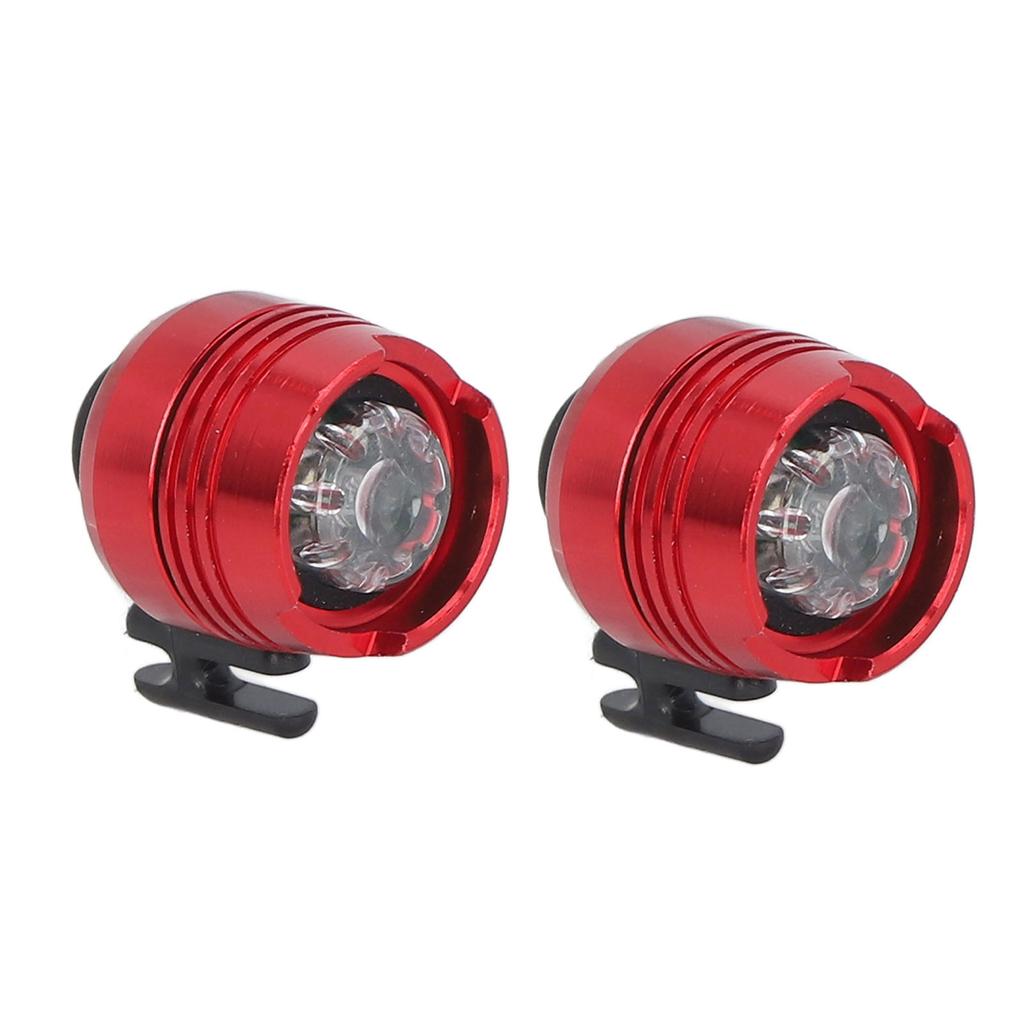 2PCS Clogs Shoes Headlight Decorative Aluminum Alloy ABS IPX5 Water Resistant Clogs Headlamp for Thanksgiving