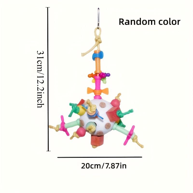 

1pc Interactive Bird Toy for Parrots, Foraging Design To Relieve Boredom, Cage Activity Center for Lovebirds, Cockatiels