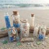 30/60/100g Seashell Ocean-Themed Epoxy Resin Filling Blue Crystal Vase Filler Gems  Micro Landscape