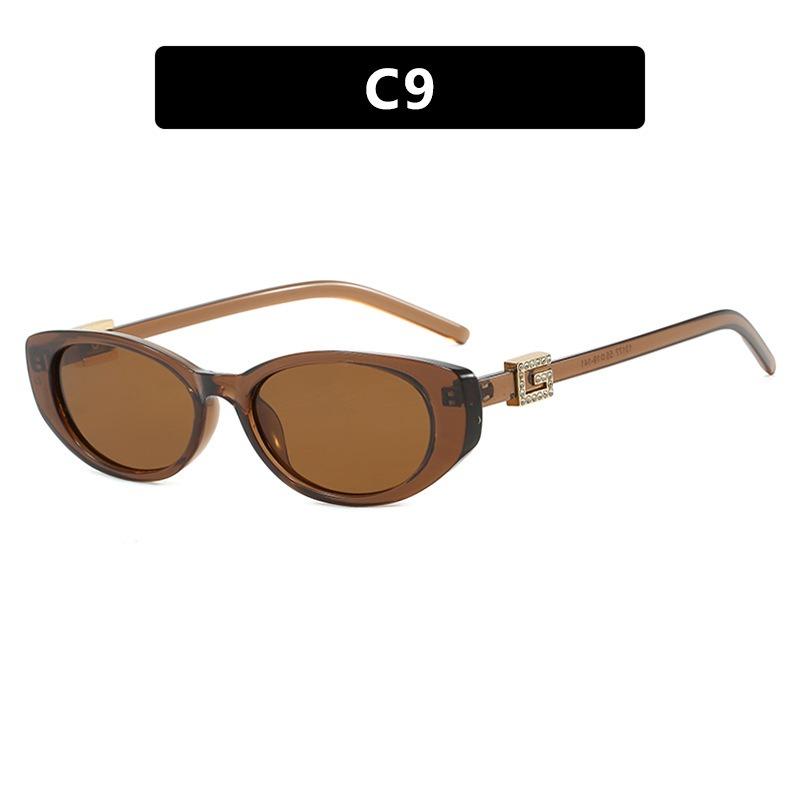 New Vintage Trend Cat Eye Sunglasses Women Men Small Frame Fashion Sun Glasses Travel Driving Shopping Male Female Glasses Uv400