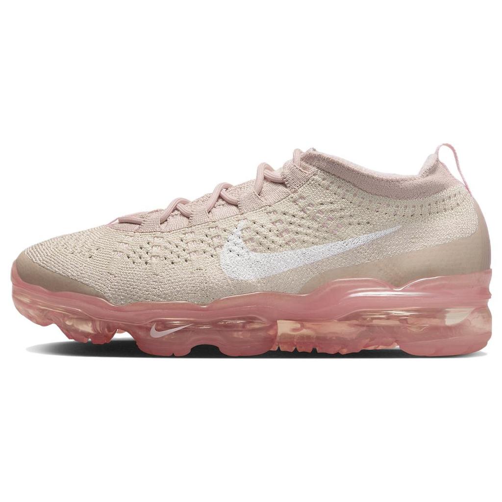 New Nike Air VaporMax 2023 Flyknit Oatmeal Pearl Pink Women's DV6840-101