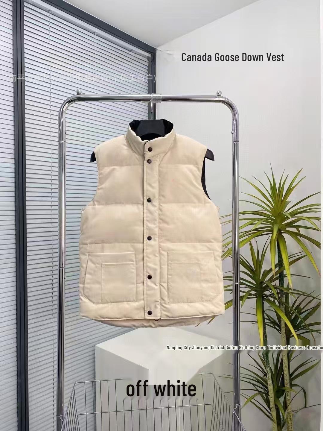 Женский классический пуховый жилет Canada Goose Medium