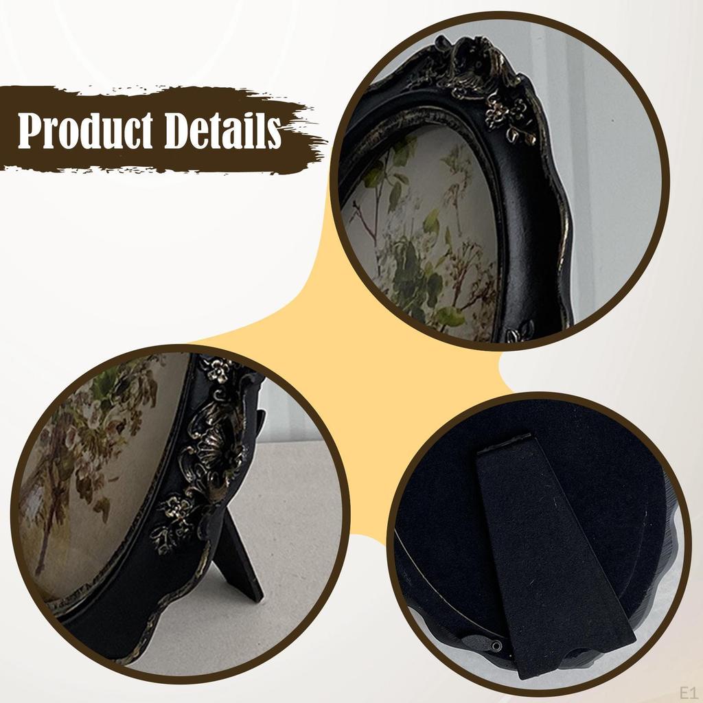 Style Picture Frame Photo Gallery Art European Baroque Display Holder for Hallway