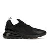 Air Max 270 Triple Black Мужские кроссовки черно-черные AH8050-005