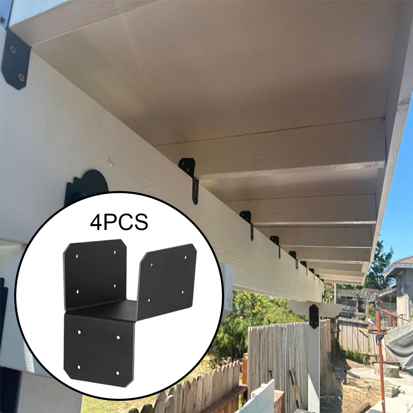 

Комплект из 4 соединителей балок и кровельных связей, ремонтная пластина для деревянных конструкций 8.9cm