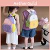 Chic Lightweight Canvas Backpack For Boys And Girls With Bright Color Options