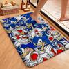 Sonic Hedgehog Carpet Floor Mat Shaggy Rug 8X10 Rug Kids Room Rug Kitchen Floor Mat Fast Drying