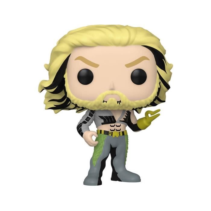 Figurine - FUNKO - JL Comic Aquaman - Orange - 9 cm