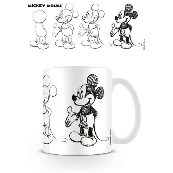 Disney Sketch Process Mickey Mouse Mug